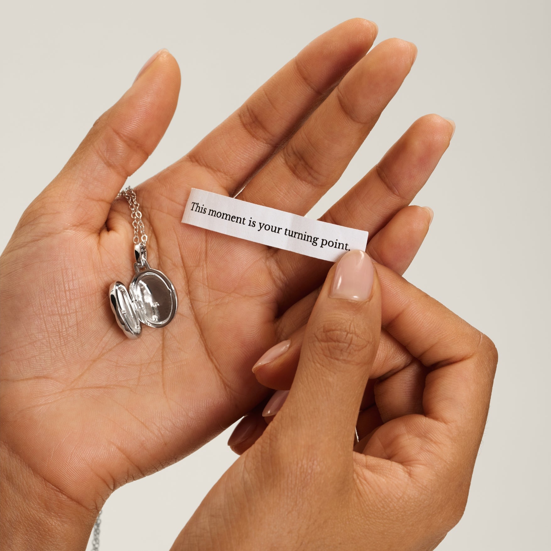 Secret Note Locket