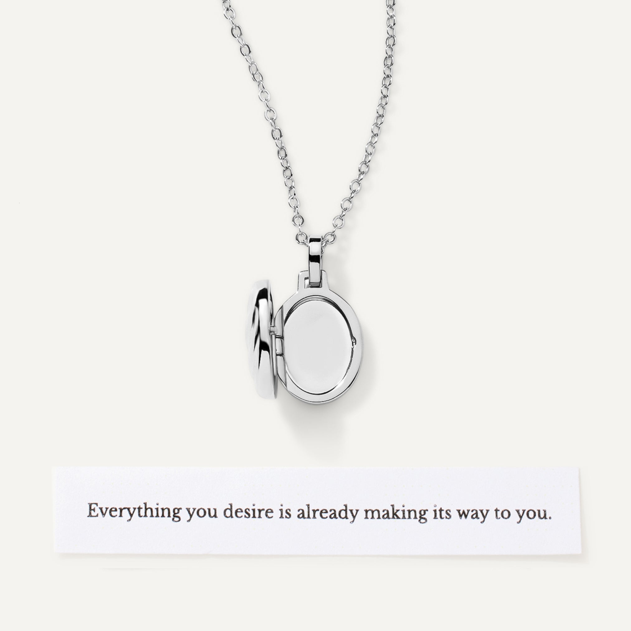 Secret Note Locket