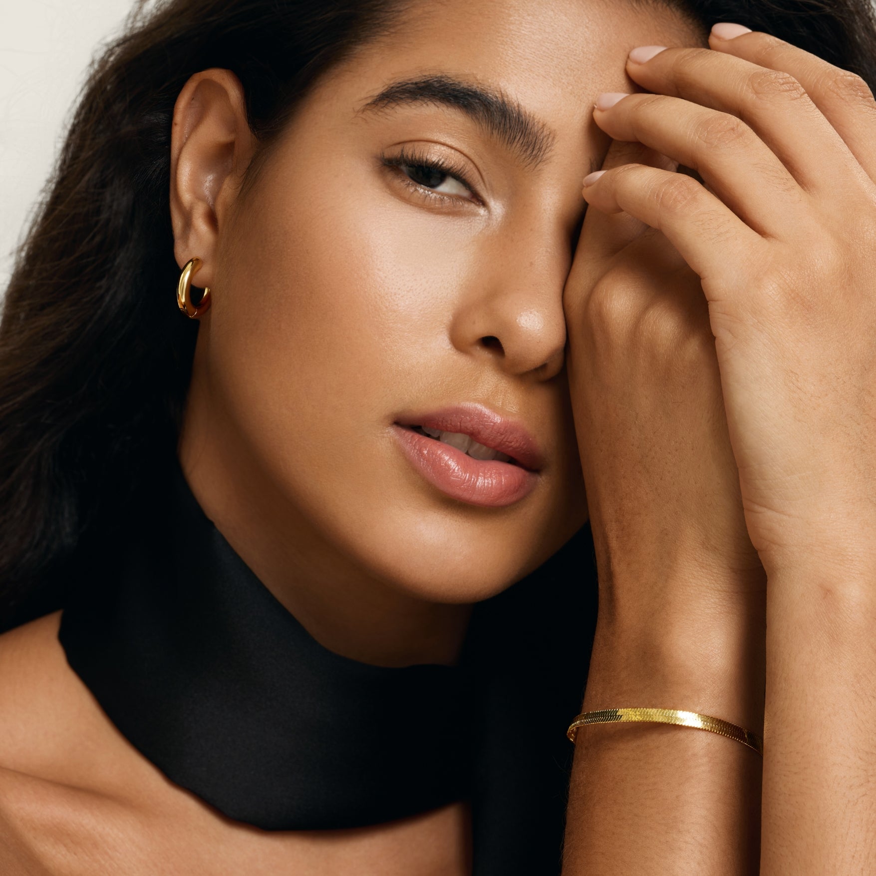 Odette Herringbone Chain Bracelet