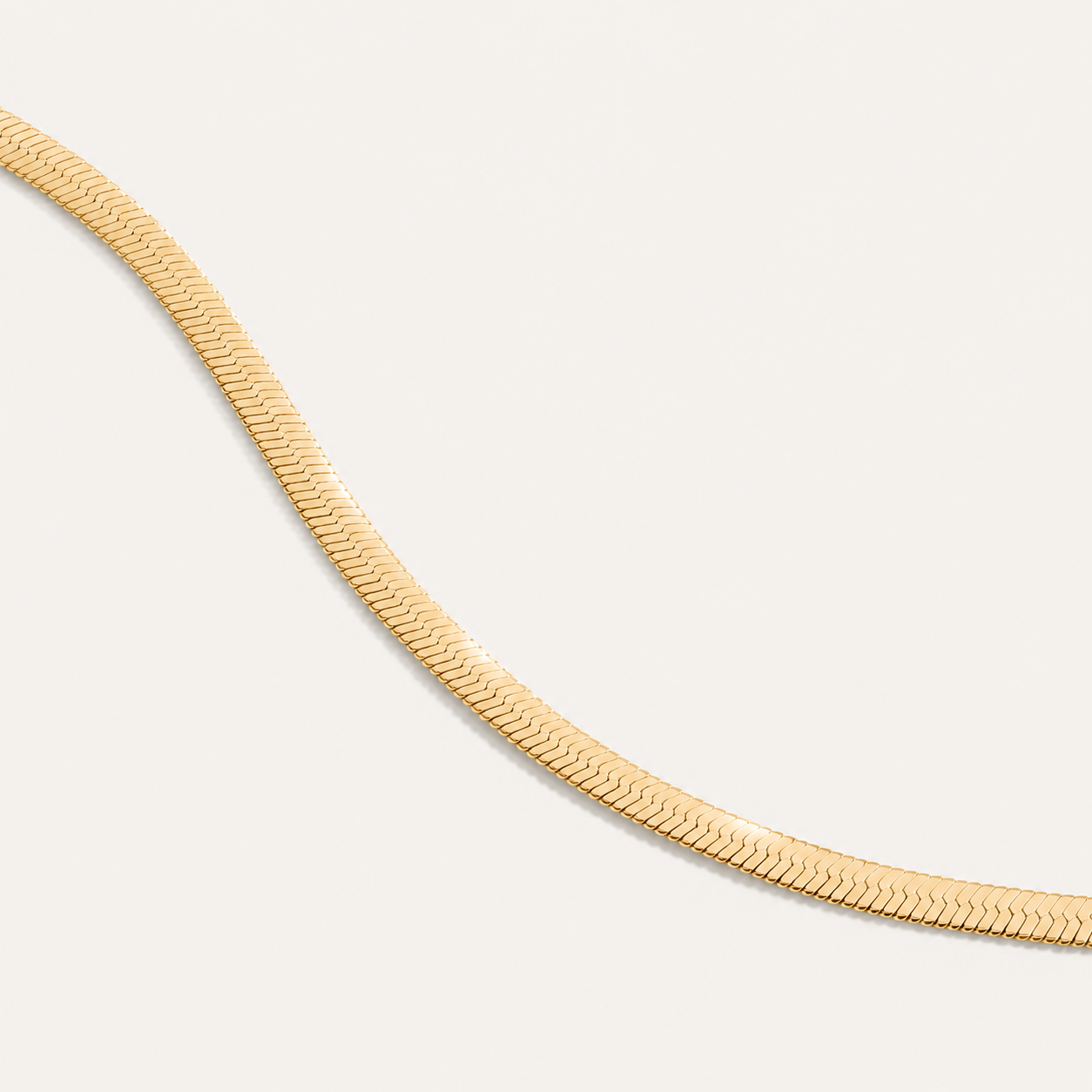 Odette Herringbone Chain Bracelet