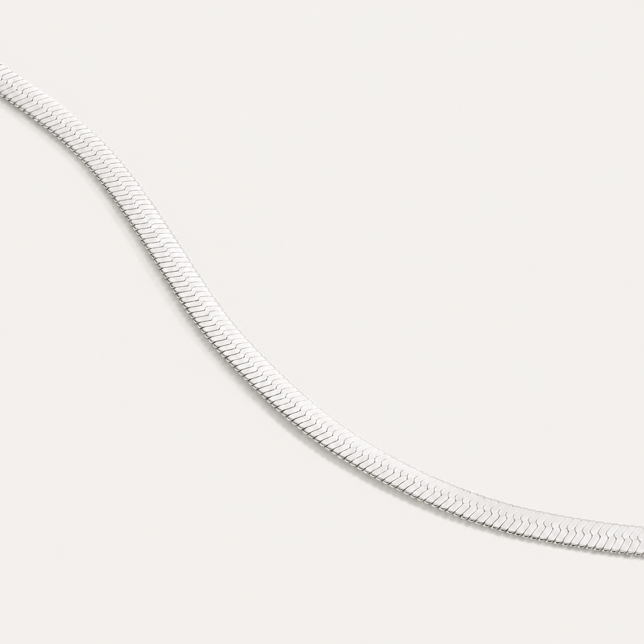 Odette Herringbone Chain Bracelet