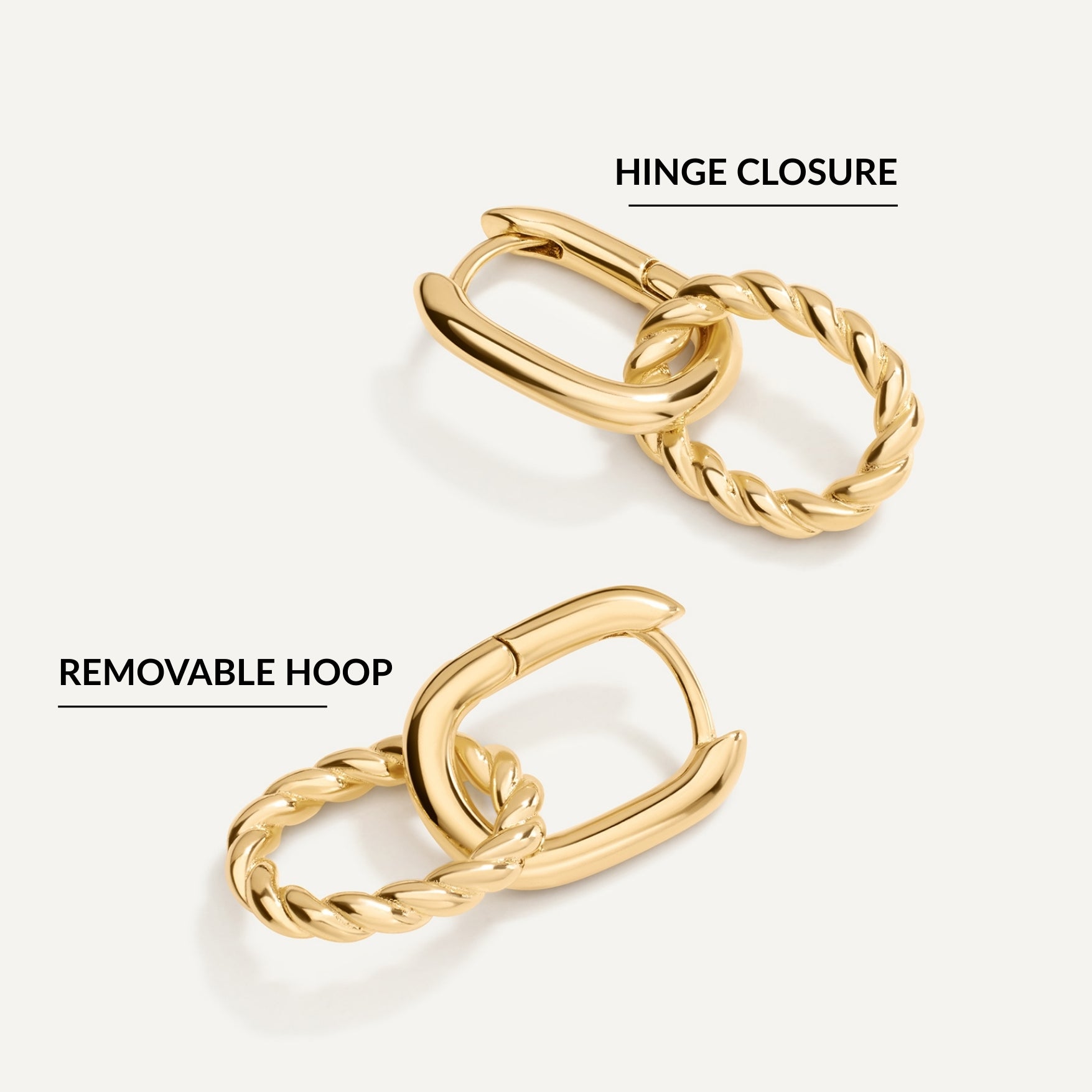 Double Hoop Earrings