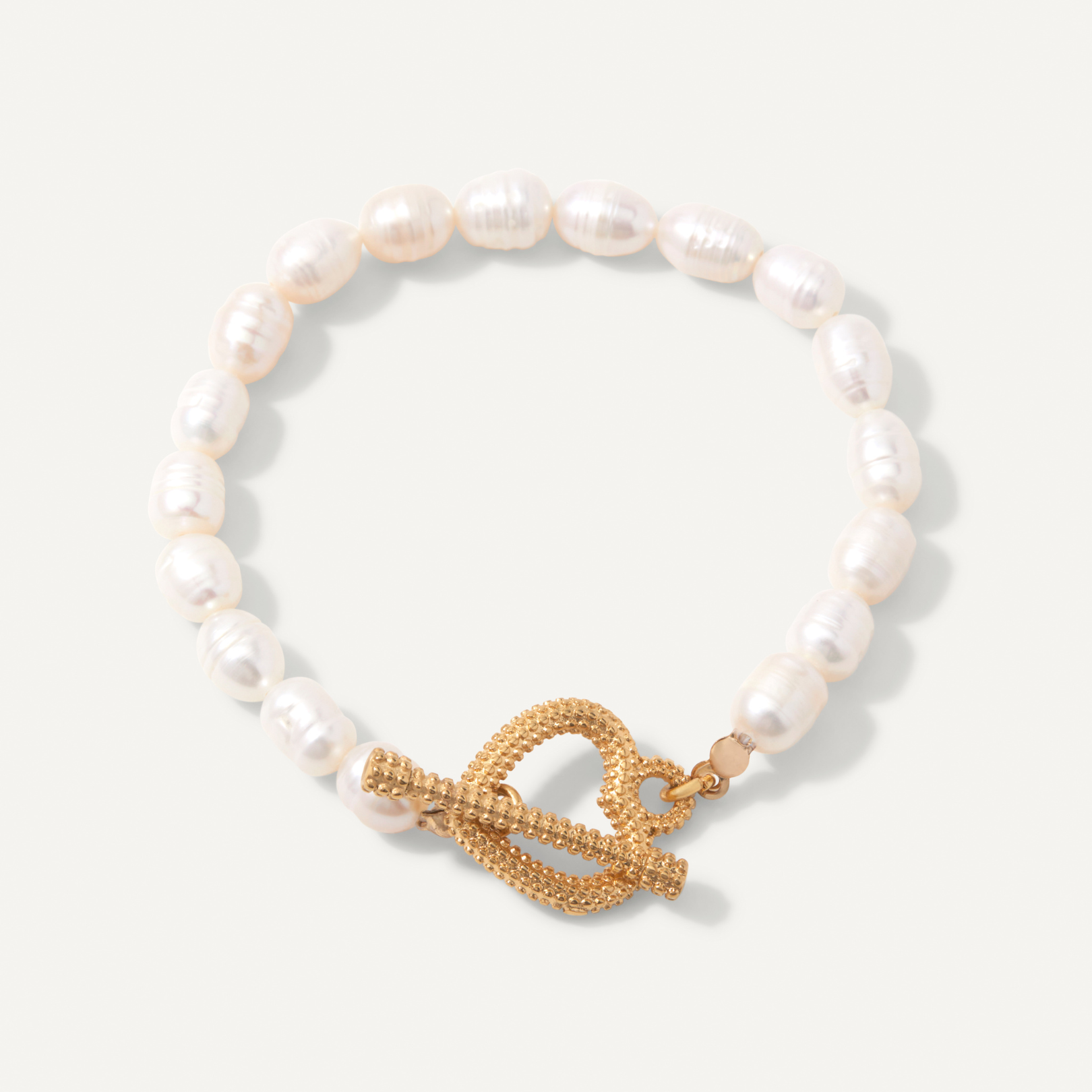 Pearl Heart Bracelet – Hearts Valley Jewelry