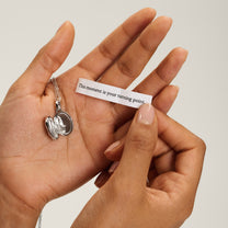Secret Note Locket