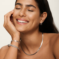 Odette Herringbone Chain Bracelet