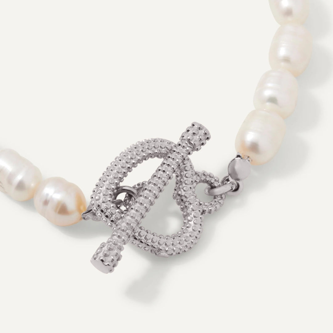 Pearl Heart Bracelet