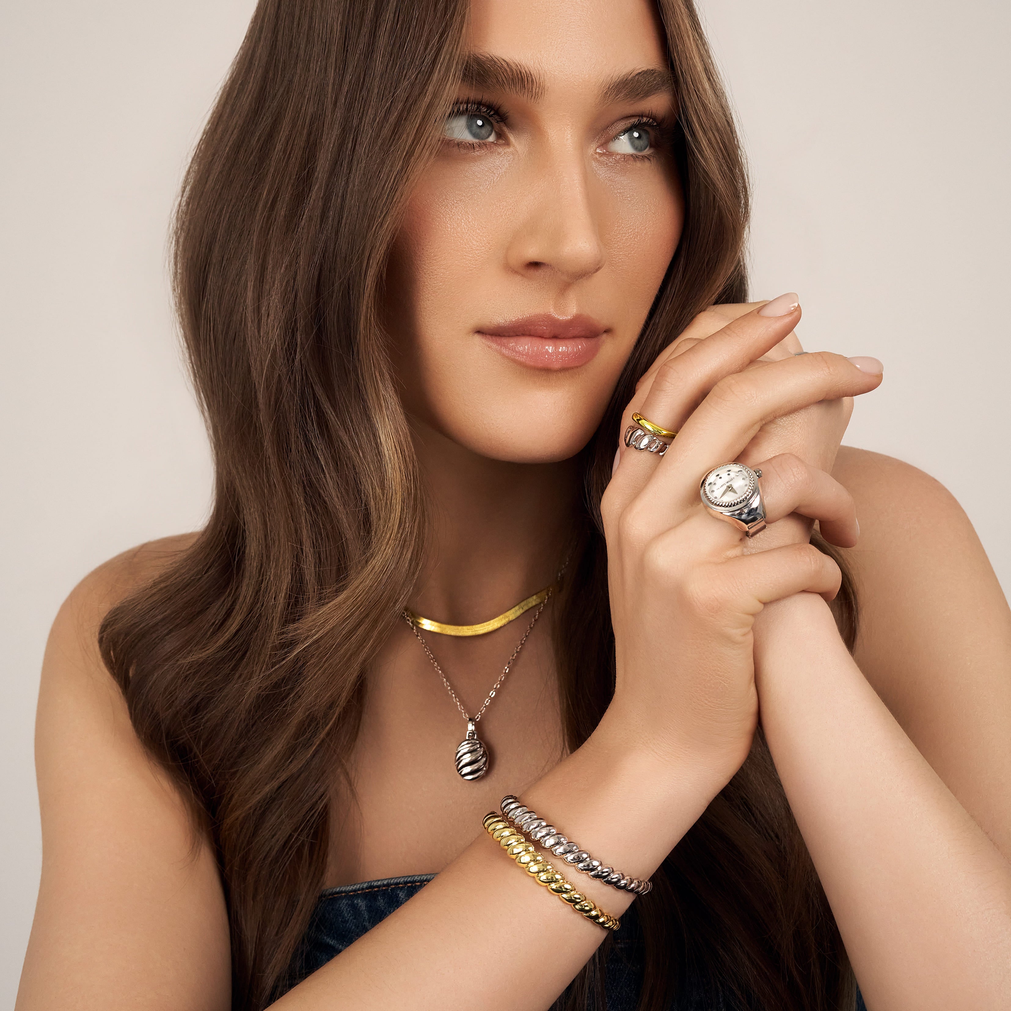 Vivienne Watch Ring