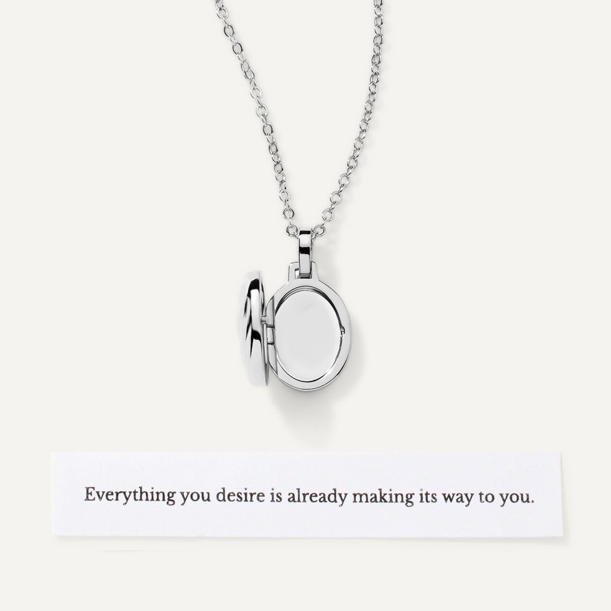 Secret Note Locket