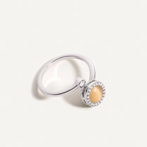 Moonstone Meditation Ring