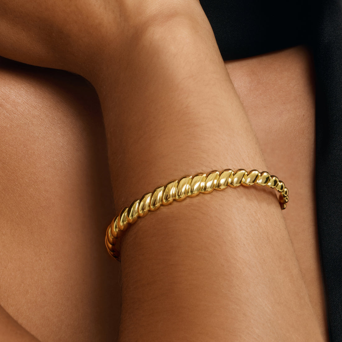 Aimée Twisted Cuff Bracelet