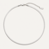 Odette Herringbone Chain Necklace