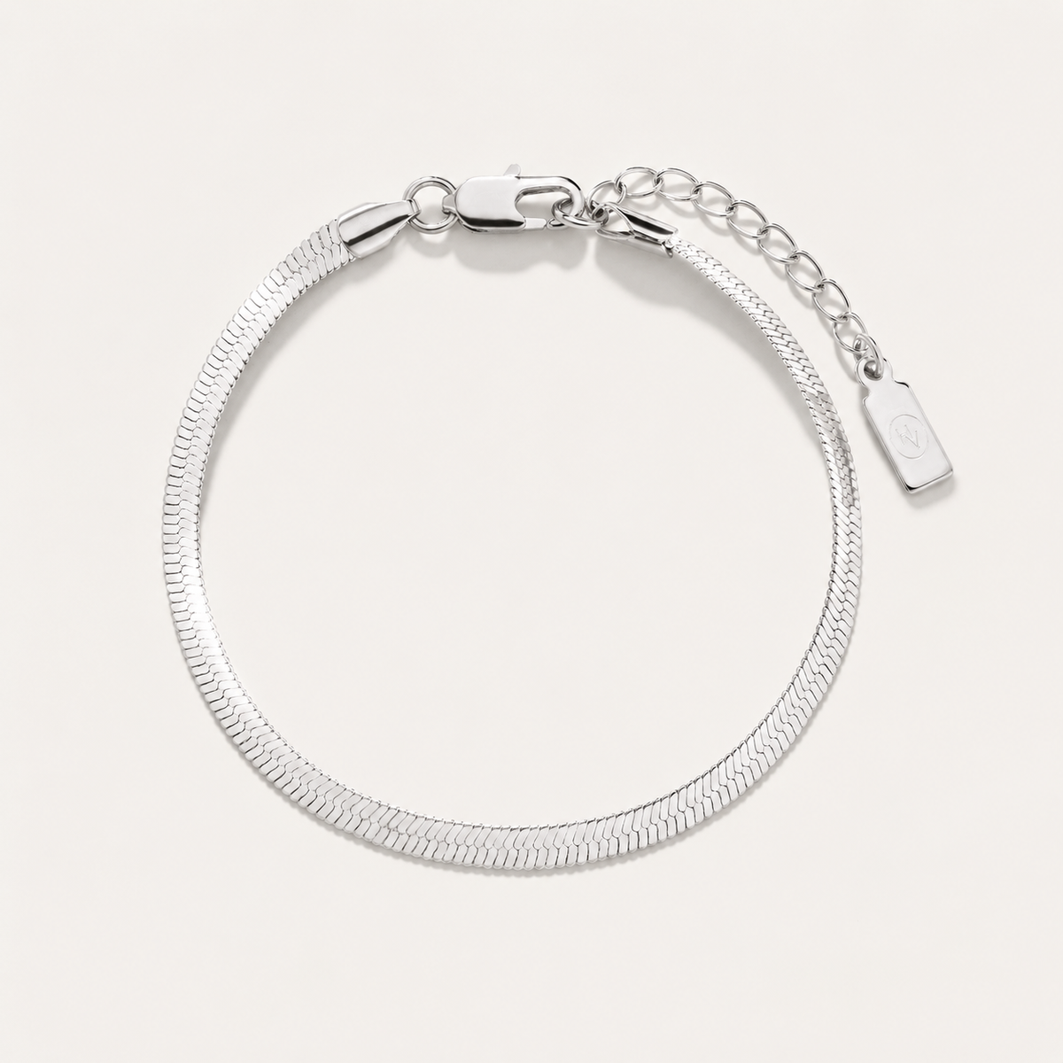 Odette Herringbone Chain Bracelet