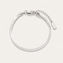 Odette Herringbone Chain Bracelet