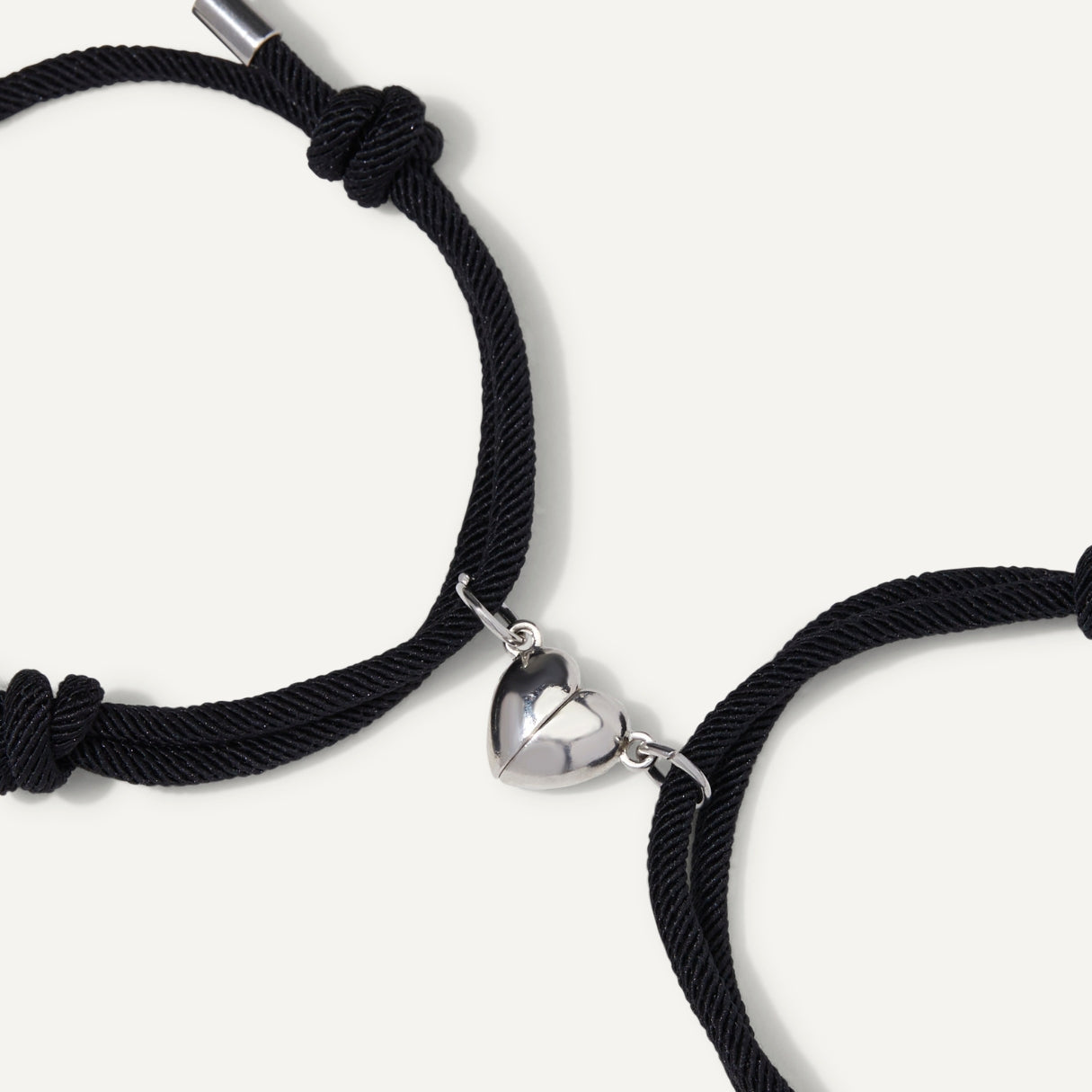 Gold Evil eye matching black bracelets with magnetic heart – Con Amor By  Jazmine Guadalupe