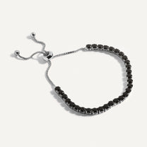 Noir Tennis Bracelet