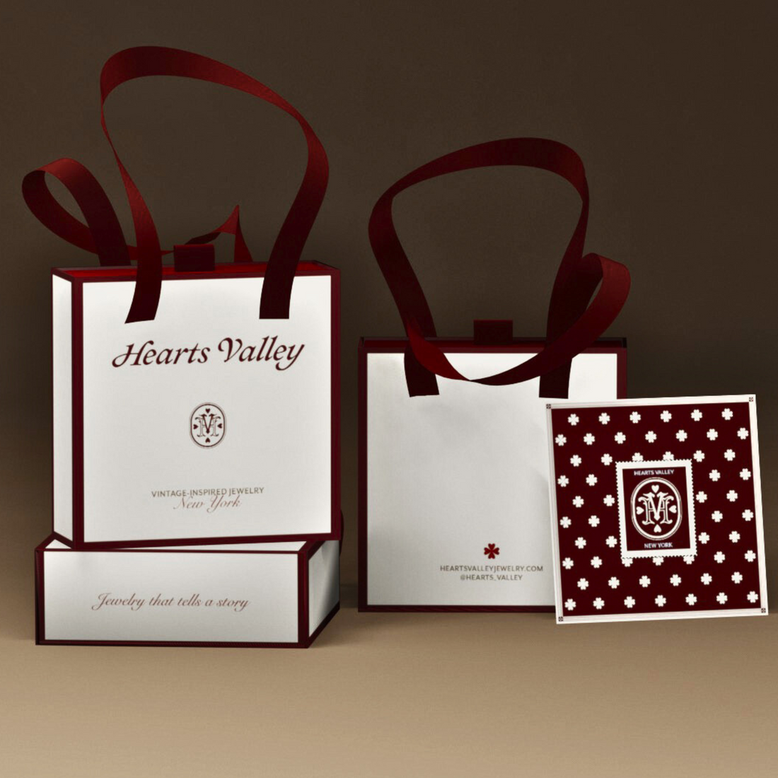 Jewelry Gift Box + Card