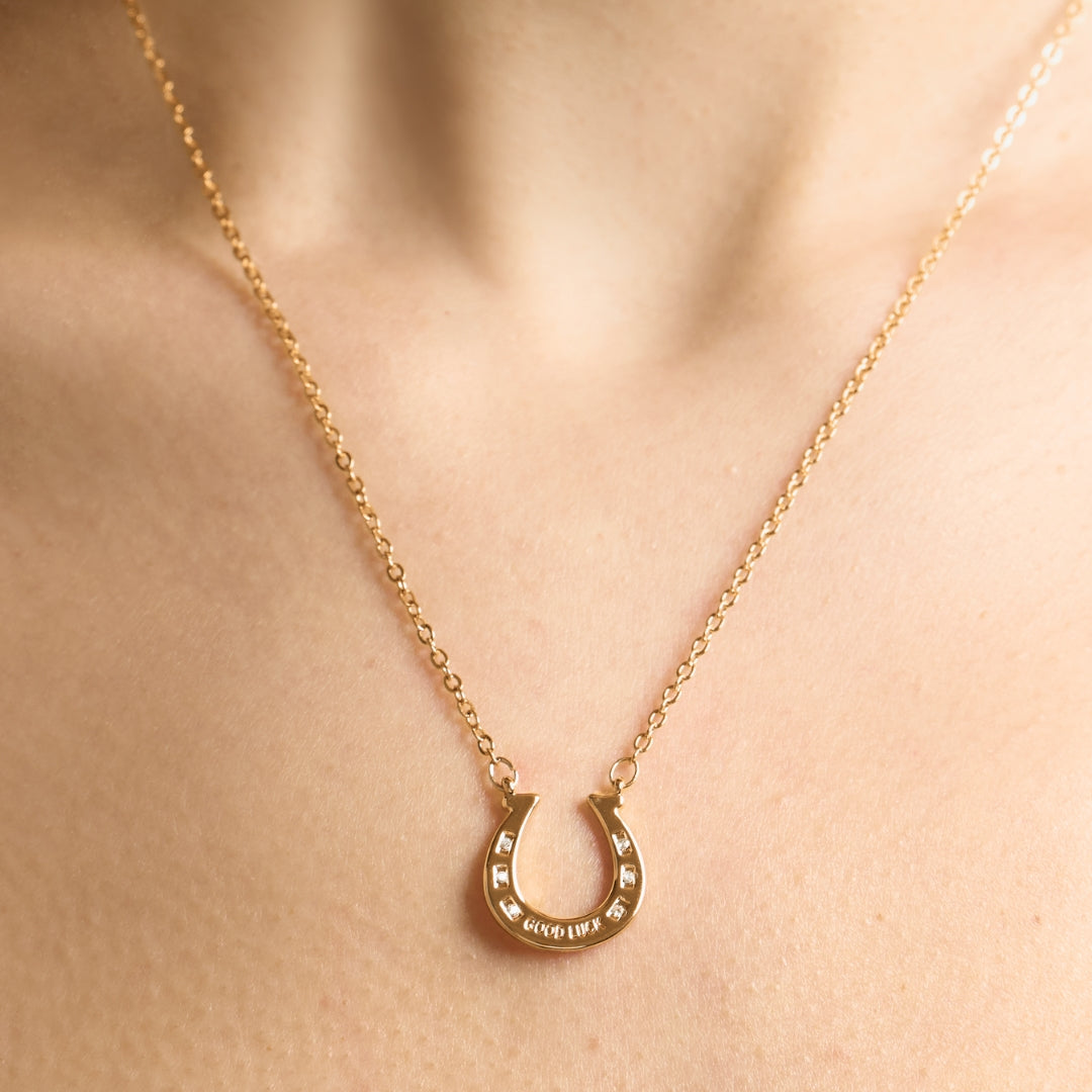 Lucky Horseshoe Necklace