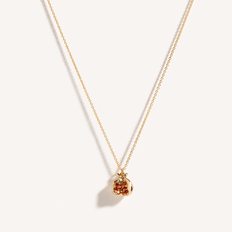 Pomegranate Necklace – Hearts Valley Jewelry