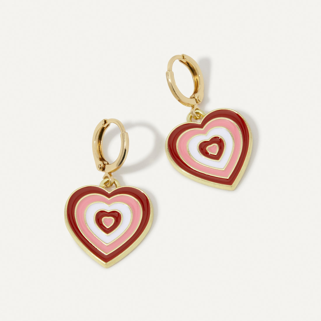 Twin Hearts Earrings