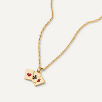 Lucky Cards Necklace