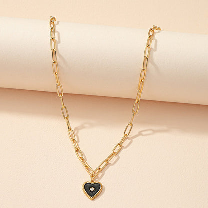 Baroque Heart Necklace